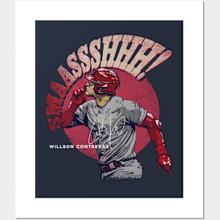 Willson Contreras St. Louis SMAASSSHHH Posters and Art